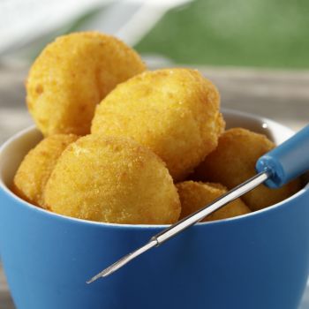 Κροκέτες τυριού (Croquetas de manchego)