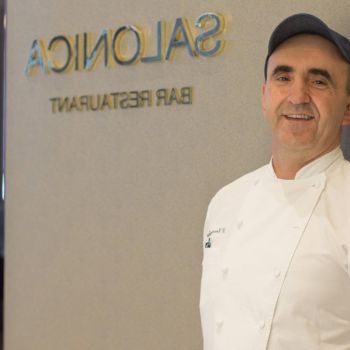 Ο Executive Chef Σωτήρης Ευαγγέλου στο MAKEDONIA PALACE