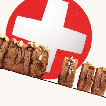 Swiss roll πραλίνας