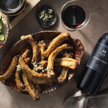 Spare Ribs με μουστάρδα και έψημα