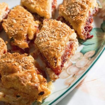 Παστουρμαδόπιτα με σφολιάτα, αρμένικη