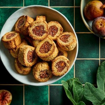 Μπισκότα γεμιστά με ξερά σύκα