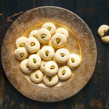 Kουραμπιέδες πασχαλινοί από την Αίγυπτο (ghorayebah)