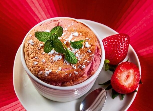 Σουφλέ φράουλας