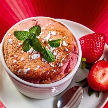 Σουφλέ φράουλας